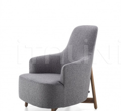 Итальянские Кресла - Кресло COPINE BERGERE WOOD фабрика Porada