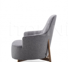 Итальянские Кресла - Кресло COPINE BERGERE WOOD фабрика Porada