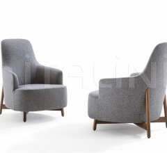 Итальянские Кресла - Кресло COPINE BERGERE WOOD фабрика Porada