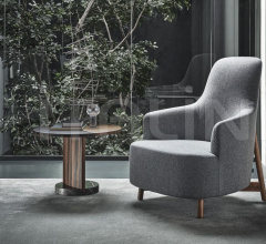 Итальянские Кресла - Кресло COPINE BERGERE WOOD фабрика Porada