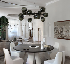 Итальянские Столовая - Стол обеденный ENSO фабрика Giorgetti