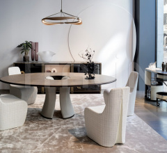 Итальянские Столовая - Стол обеденный ENSO фабрика Giorgetti