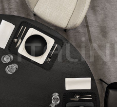 Итальянские Столовая - Стул с подлокотниками Belt фабрика Minotti