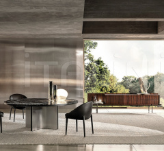 Итальянские Столовая - Буфет Superquadra фабрика Minotti