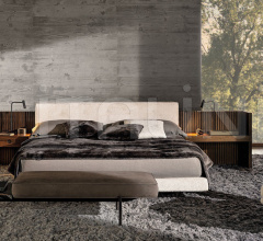 Итальянские Кровати - Кровать Brasilia Bed Итальянские Кровати - Кровать Brasilia Bed фабрика Minotti