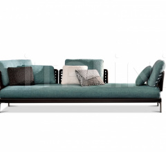 Итальянские Уличная мебель - Модульный диван Patio фабрика Minotti
