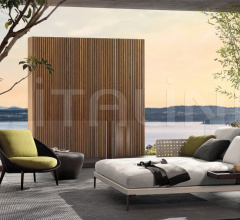 Итальянские Уличная мебель - Модульный диван Patio фабрика Minotti