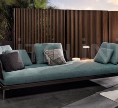 Итальянские Уличная мебель - Модульный диван Patio фабрика Minotti