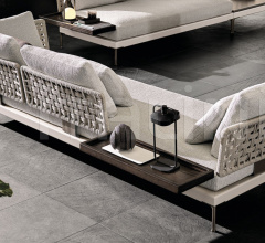 Итальянские Уличная мебель - Модульный диван Patio фабрика Minotti