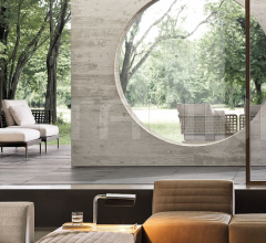 Итальянские Уличная мебель - Модульный диван Patio фабрика Minotti