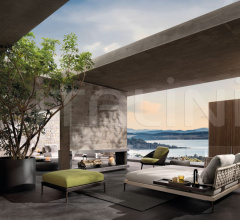 Итальянские Уличная мебель - Пуф Patio фабрика Minotti