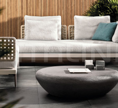 Итальянские Уличные столики - Кофейный столик Stony Итальянские Уличные столики - Кофейный столик Stony фабрика Minotti