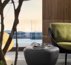 Итальянские Уличные столики - Кофейный столик Stony Итальянские Уличные столики - Кофейный столик Stony фабрика Minotti