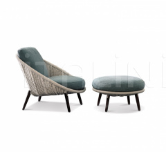 Итальянские Уличные кресла - Кресло Lido Cord Outdoor Итальянские Уличные кресла - Кресло Lido Cord Outdoor фабрика Minotti