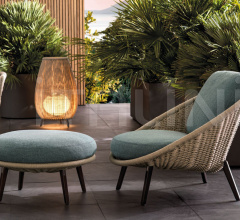 Итальянские Уличные кресла - Кресло Lido Cord Outdoor Итальянские Уличные кресла - Кресло Lido Cord Outdoor фабрика Minotti