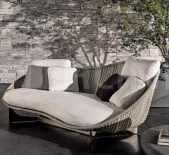 Итальянские Уличная мебель - Диван Lido Cord Outdoor фабрика Minotti