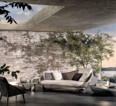 Итальянские Уличные столики - Кофейный столик Lido Cord Outdoor Итальянские Уличные столики - Кофейный столик Lido Cord Outdoor фабрика Minotti