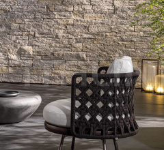 Итальянские Уличные кресла - Кресло Torii Nest Outdoor Итальянские Уличные кресла - Кресло Torii Nest Outdoor фабрика Minotti