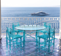 Итальянские Уличные столы - Стол обеденный A'Mare Tavoli Итальянские Уличные столы - Стол обеденный A'Mare Tavoli фабрика Edra