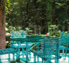 Итальянские Уличные столы - Стол обеденный A'Mare Tavoli Итальянские Уличные столы - Стол обеденный A'Mare Tavoli фабрика Edra