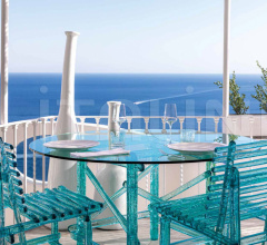 Итальянские Уличные столы - Стол обеденный A'Mare Tavoli Итальянские Уличные столы - Стол обеденный A'Mare Tavoli фабрика Edra