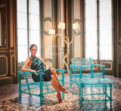 Итальянские Уличные столики - Столик A'Mare Tavoli Итальянские Уличные столики - Столик A'Mare Tavoli фабрика Edra