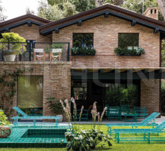 Итальянские Уличные шезлонги - Шезлонг A'mare Lettino Prendisole фабрика Edra