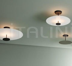 Итальянские Потолочные светильники - Потолочный светильник Flat Итальянские Потолочные светильники - Потолочный светильник Flat фабрика Vibia