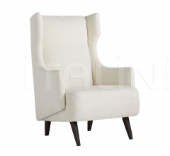 Кресло Budelli Wing Chair Cloud Boucle Grey Ash 8155 Кресло Budelli Wing Chair Cloud Boucle Grey Ash 8155 фабрика Arteriors