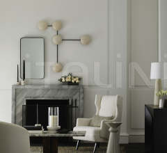 Кресло Budelli Wing Chair Cloud Boucle Grey Ash 8155 Кресло Budelli Wing Chair Cloud Boucle Grey Ash 8155 фабрика Arteriors