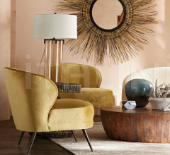 Кресло Kitts Chair Marigold Velvet 8118 Кресло Kitts Chair Marigold Velvet 8118 фабрика Arteriors
