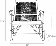 Кресло Jax Chair 5088 Arteriors