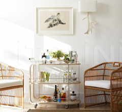 Сервировочный столик Brays Bar Cart DW4001 Сервировочный столик Brays Bar Cart DW4001 фабрика Arteriors
