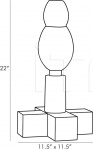 Ваза Mod Large Vase DB1002 Arteriors
