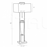 Торшер Foundry Floor Lamp DB79006-450 Arteriors