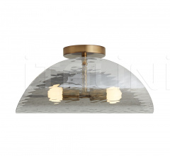 Потолочный светильник Bend Flushmount DA49017 Потолочный светильник Bend Flushmount DA49017 фабрика Arteriors
