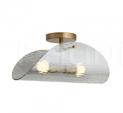 Потолочный светильник Bend Flushmount DA49017 Потолочный светильник Bend Flushmount DA49017 фабрика Arteriors