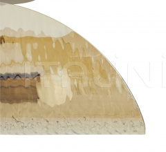 Потолочный светильник Bend Flushmount DA49018 Потолочный светильник Bend Flushmount DA49018 фабрика Arteriors