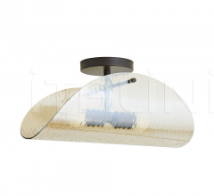 Потолочный светильник Bend Flushmount DA49020 Потолочный светильник Bend Flushmount DA49020 фабрика Arteriors