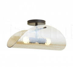 Потолочный светильник Bend Flushmount DA49020 Потолочный светильник Bend Flushmount DA49020 фабрика Arteriors