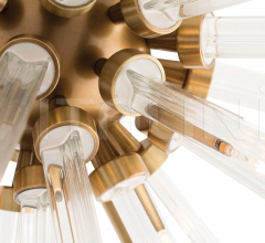 Потолочный светильник Hanley Flush Mount 49010 Потолочный светильник Hanley Flush Mount 49010 фабрика Arteriors