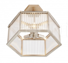 Потолочный светильник Hera Hexagon Flush Mount DS49028 Потолочный светильник Hera Hexagon Flush Mount DS49028 фабрика Arteriors