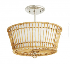 Потолочный светильник Sea Island Flushmount DW49000 Потолочный светильник Sea Island Flushmount DW49000 фабрика Arteriors