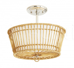 Потолочный светильник Sea Island Flushmount DW49000 Потолочный светильник Sea Island Flushmount DW49000 фабрика Arteriors