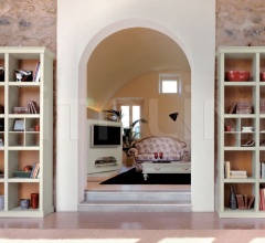 Книжный стеллаж 1442 L3510 фабрика Tonin Casa