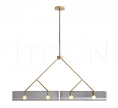 Люстра Bend Linear Chandelier DA49021 Люстра Bend Linear Chandelier DA49021 фабрика Arteriors