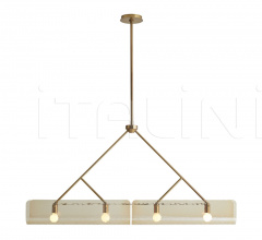 Люстра Bend Linear Chandelier DA49022 Люстра Bend Linear Chandelier DA49022 фабрика Arteriors