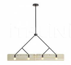 Люстра Bend Linear Chandelier DA49024 Люстра Bend Linear Chandelier DA49024 фабрика Arteriors