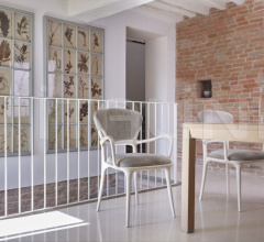 Стул с подлокотником teresa фабрика Ceccotti Collezioni