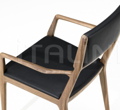 Итальянские Столовая - Стул с подлокотниками Ala фабрика Ceccotti Collezioni